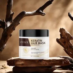 Coconut Oil Keratin Hair Mask, Natural Ingredients Deep Moisturizing Hair Care Mask Nourishes Hair, Hair Care Product for Women & Men, Hydrating Moisturizer Haircare