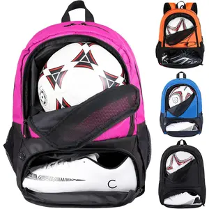 Soccer Bag-Backpack for Soccer,Backpack for Football & Volleyball & Handball,Sports Bag with Separate Cleat