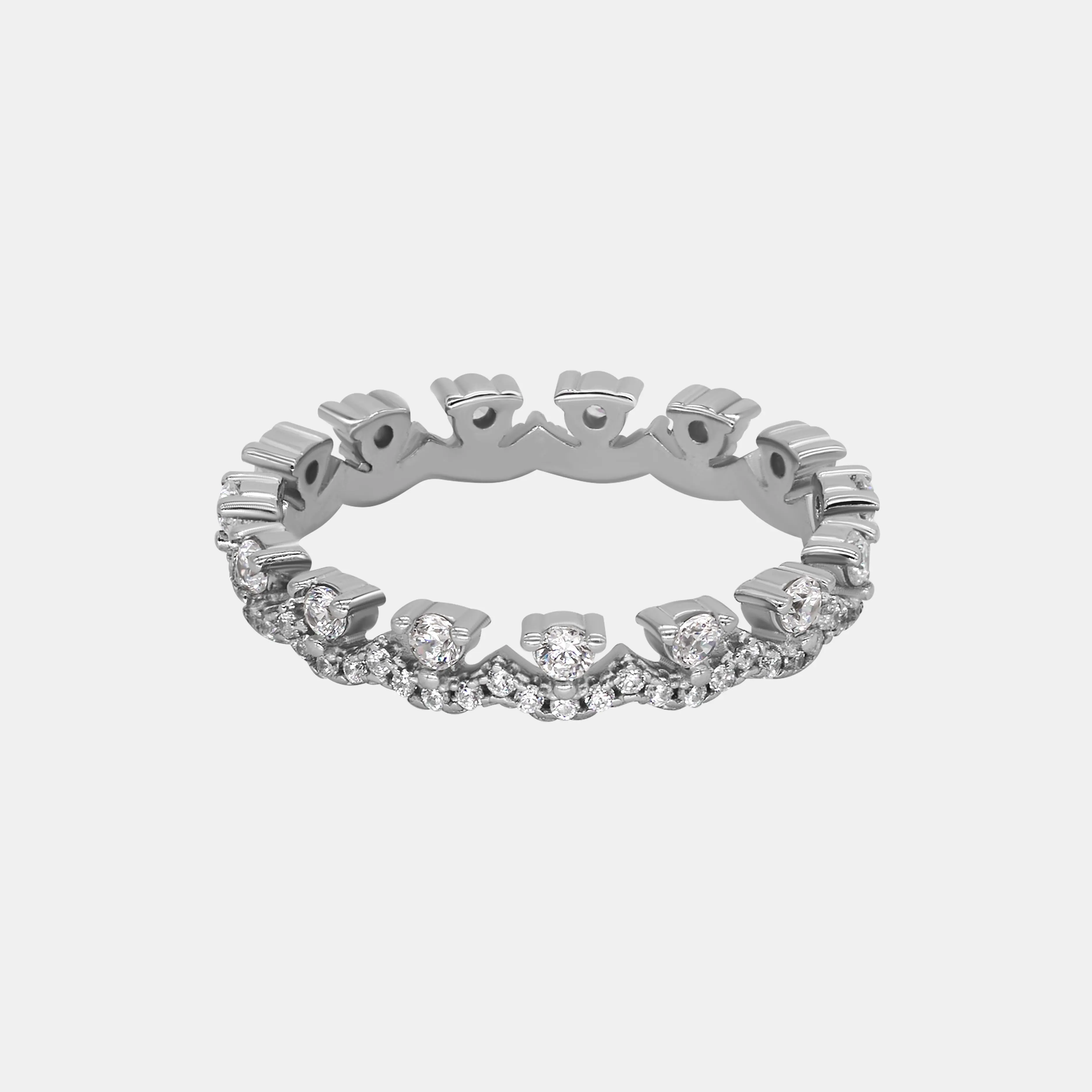 【271】Cubic Ziconia Lace Ring