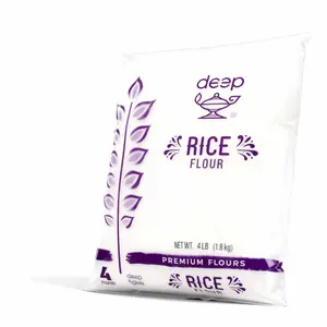 Deep Rice Flour 4 lb, Gluten Free, All Purpose, Baking and Cooking Flour