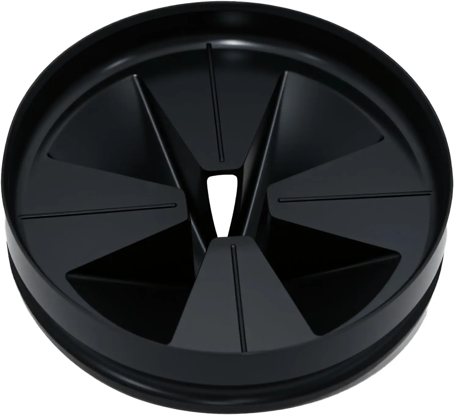 Nitrile Rubber Garbage Disposal Splash Guard - 3.375 in Durable, Noise-Reducing, Easy-to-Install Sink Baffle for InSinkErator Evolution Series with Dishwasher-Safe Self-Adhesive Drain Stoppers for Home Kitchens