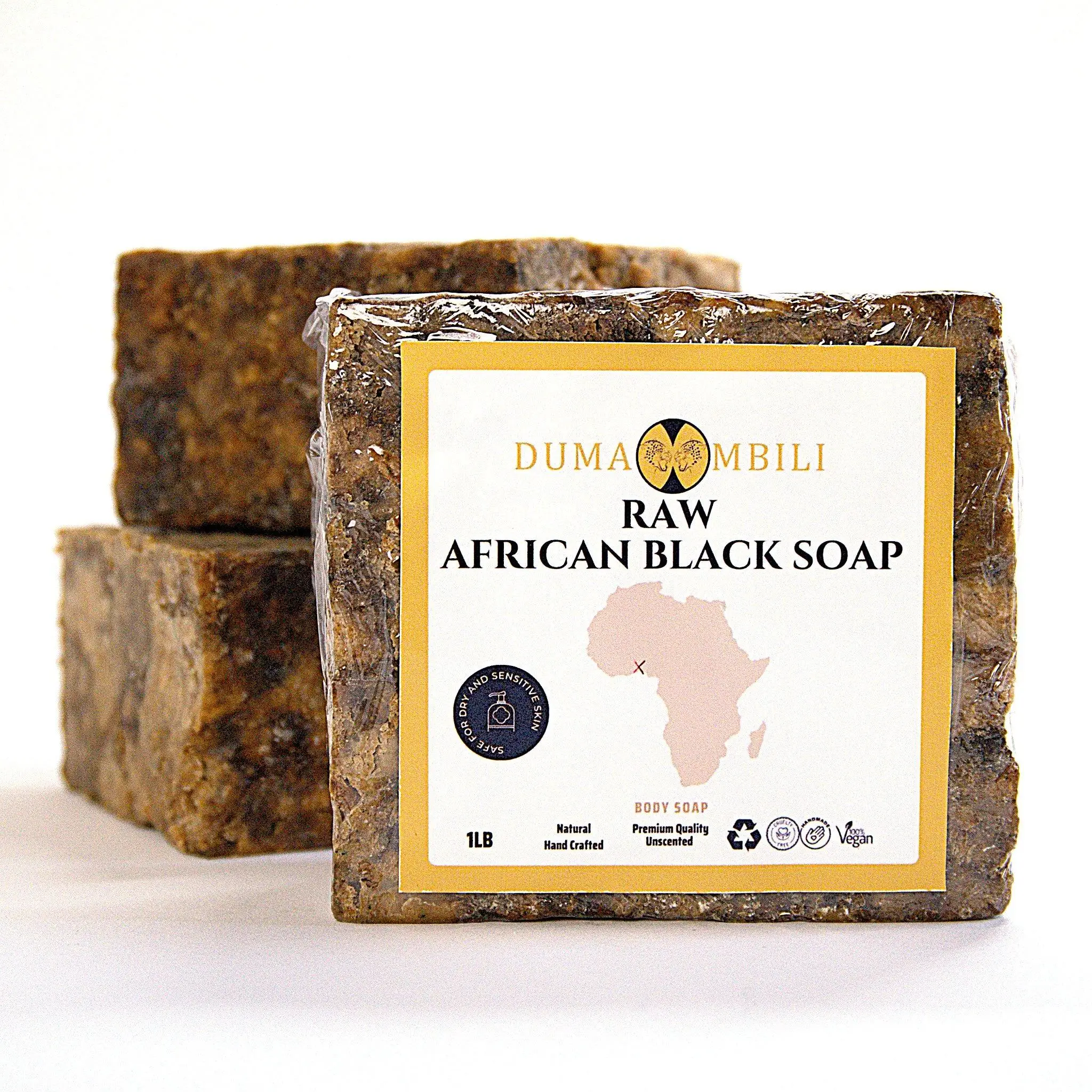 Authentic African Black Soap  Organic Skincare for Clear  Glowing Skin