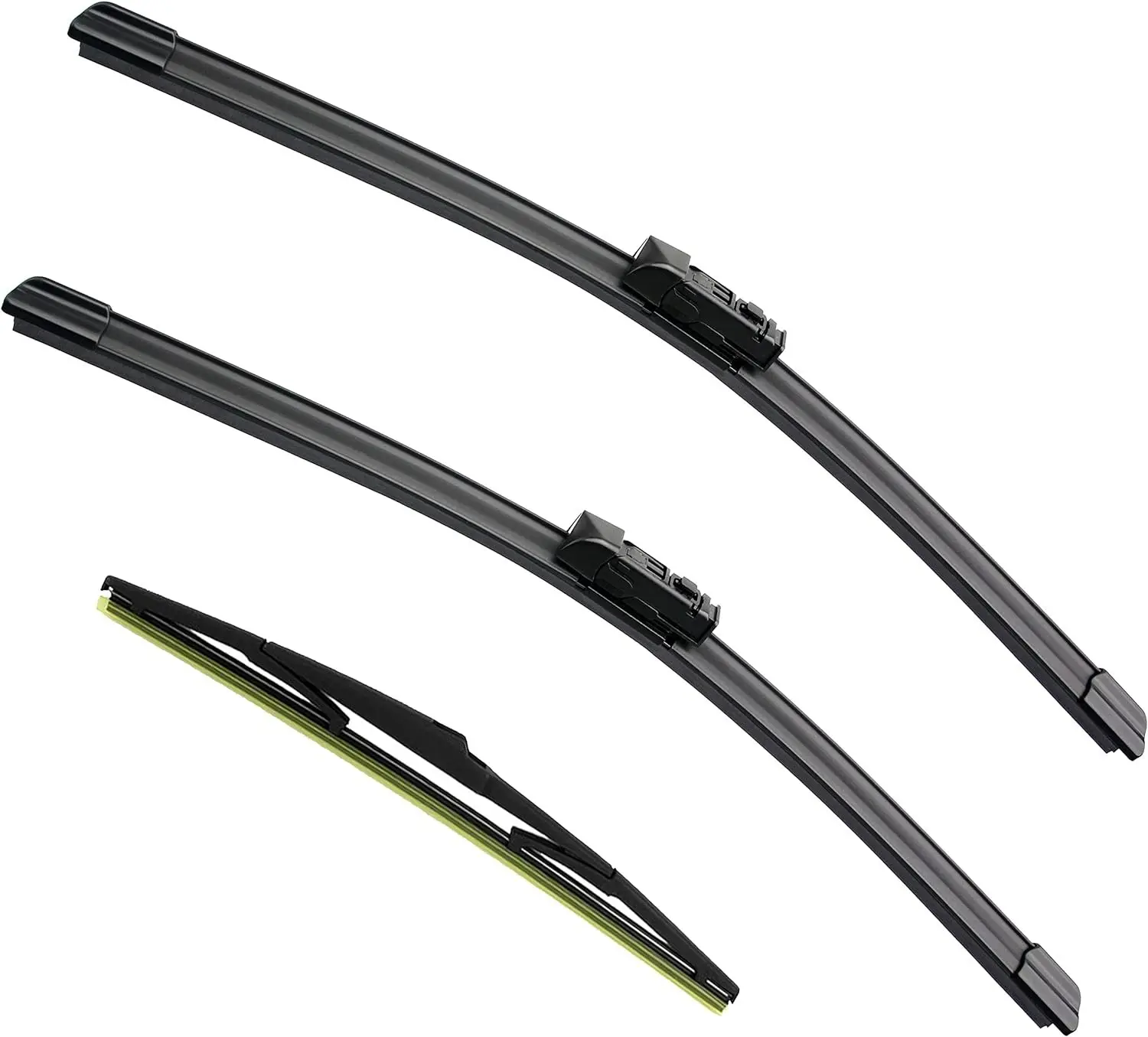 DIBMS 3 Factory Wiper Blade Replacement for 2025 2024 2023 2022 2021 2020 2019 2018 2017 Mazda CX-5 CX-9, Original Equipment Windshield Window Wiper Blades Set - 24"/18"/14"(Set of 3) Top Lock