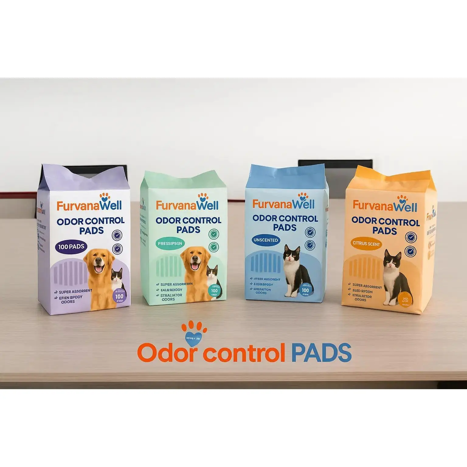 FurvanaWell Odor Control Pads - Effective Solutions