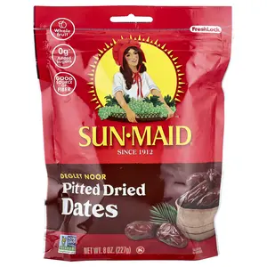 Sun-Maid Deglet Noor Pitted Dried Dates, 8 oz (227 g) Sun-Maid Deglet Noor Pitted Dried Dates, 8 oz (227 g)