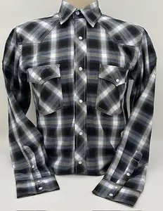 Legend or Lies Mens Hardin Western Plaid Snap Shirt