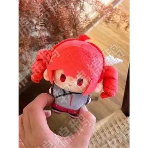 New Anime Kasane Teto Cosplay 10CM Maumet Cute Stuffed Body Plush School Bag Ornaments Cartoon Pendant Birthday Gifts