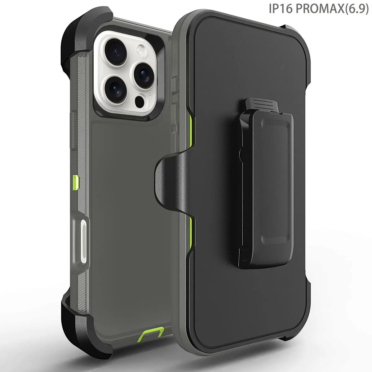 Essential phone case for outdoor workers, suitable for iPhone 16 Pro Max with back clip, iPhone 15 Plus protective case, 14 Max with rotating clip, 13 Pro waist-hanging phone case Essential phone case for outdoor workers, suitable for iPhone 16 Pro Max with back clip, iPhone 15 Plus protective case, 14 Max with rotating clip, 13 Pro waist-hanging phone case