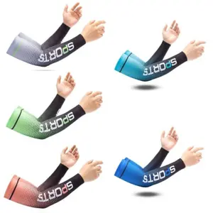 5 Pairs Arm Sleeves UV Protection Ice Silk Cooling Breathable Quick Dry for Running Cycling Outdoor Sports Men Women SummerVibes