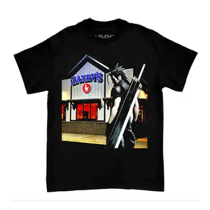 ZZaxby's Cloud Strife Shirt, Final Fantasy VII Shirt, Gaming Fan Shirt, Retro Gaming Tee, Anime Streetwear, Video Game Shirt, Graphic Tee