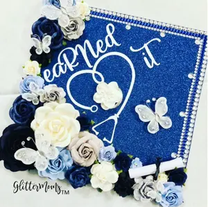 eaRNed It Graduation Cap Topper Nurse RN BSN Grad Cap Topper