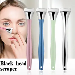 Stainless steel blackhead removal  - No electricity, no fragrance. Facial cleaning  - For deep pore cleansing. medic be kojic acid tum eric gelmask Hydrating Booster Face Mask tool