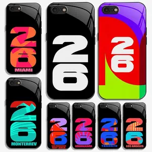 2026 Soccer Fan Host City Phone Case — Bold, Sporty Pride Design (Miami/LA/Atlanta) for iPhone SE 2nd generation — 975