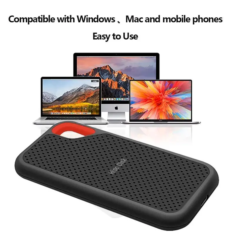External Hard Drive 2TB High Speed Hard Disk USB-C Original Storage ...