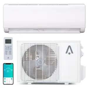 2 Ton 24000 BTU Mini Split Air Conditioner & Heat Pump - 21 SEER2, Ductless Inverter System, 208/230V, Smart WiFi, Alexa Compatible, Efficient Cooling & Heating for Rooms up to 1500 Sq.Ft