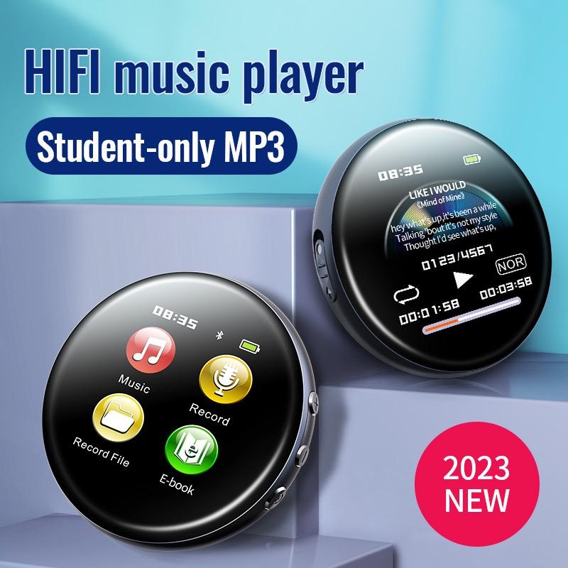 Voice-activated recording pen + digital recording pen, portable audio recorder, audio recording device, supports external card insertion, touchscreen