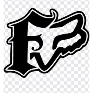 f°x racing car or truck decal