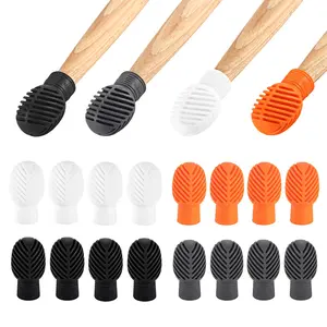 Silent silicone drumstick mute pad, mute drum pad for practicing drum skills, silencer