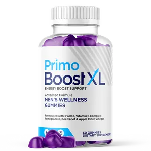 Primo Boost XL Gummies Maximum Strength Vitamin Supplement Advanced Formula with Natural Ingredients for Premium Results 60 Gummies