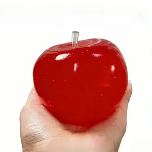 Glossy Apple Squishy, Slow Rebound Toy, Stress Relief, Fidget Toy, Anxiety Relief, Decompression Toy, Portable Relax Toy, Gift for Friends