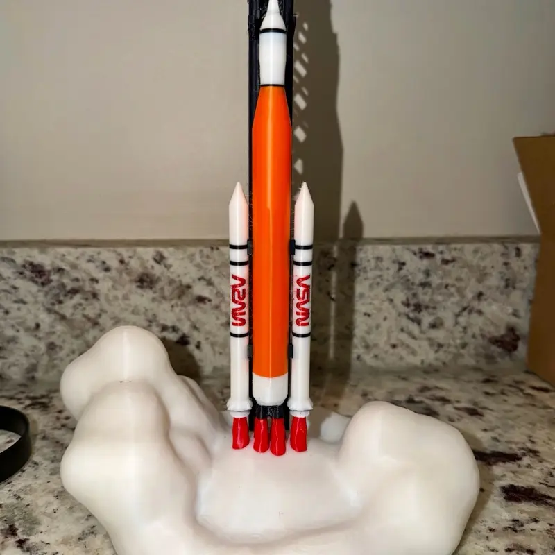 Artemis 2 3D Printed Space Craft Model - Detailed Replica for Collectors and Space Enthusiasts