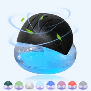 Portable Air Purifier for Pets, Multifunctional Air Cleaner, Air Revitalizer, Compact Water Filter Humidifying with LED Night Light, Essential for Bedroom, Office, Home to Eliminate Odors, Add Moisture, Ultra-Quiet, Family Gift