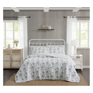 The Farmhouse by Rachel Ashwell British Rose King Quilt Set