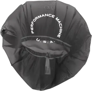 PERFORMANCE MACHINE (PM) Pull Over Rain Sock - Black - Jet Air Cleaners