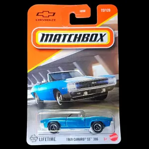 Matchbox - 2025 Mainline 72/125 1969 Camaro SS 396 Diecast Metal Car Diecast Collectible
