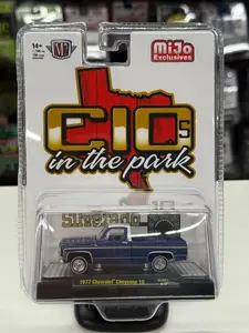 M2 C10s in the park 1977 Chevrolet Cheyenne 10 MJS87