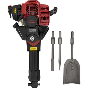 52cc 2 Stroke Trench Tree Digger Machine,1.3L Petrol Engine Tree Digger with Single Cylinder & Air-Cooled,Handheld Portable Garden Tree Digging Machine,Two Ergonomic Handles,<120dB Low Noise Tool Parts