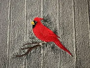 Super Soft Cardinal Microfiber Hand Towel for Home Bathroom - Unisex, Luxurious & Comfortable, Elegant Design