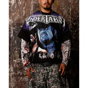 Loiter X WWE Undertaker Vintage T-Shirt Vintage Black Loiter X WWE Undertaker Vintage T-Shirt Vintage Black