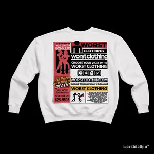 1-800-WORST Crewneck