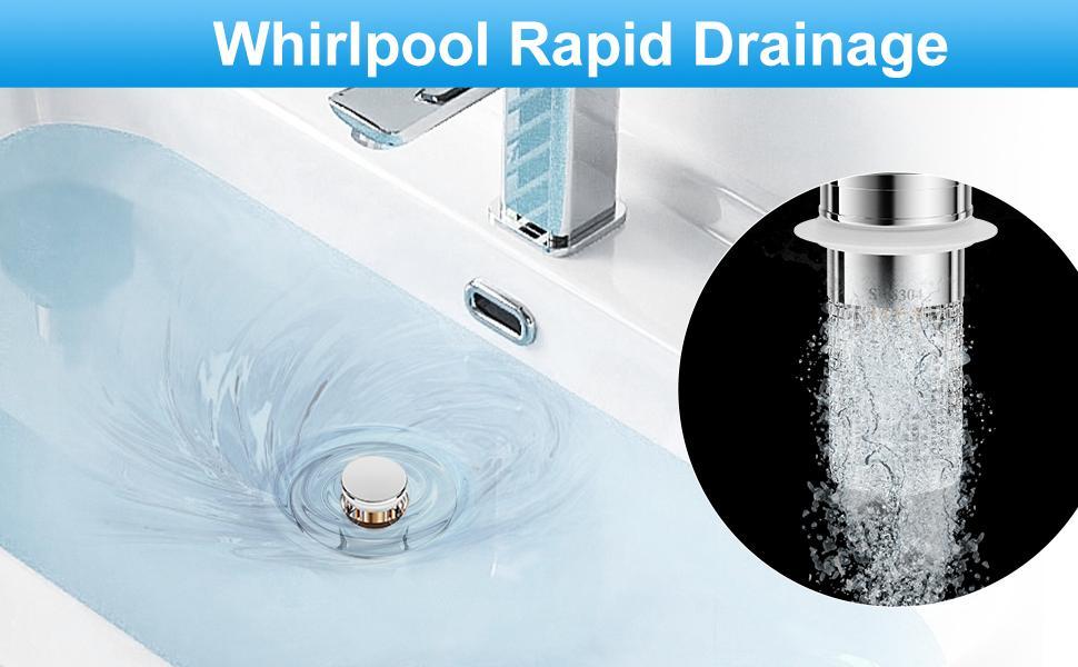 Bathroom Sink Stopper, Universal Drain Filter with Hair Strainer, Universal Bathroom Sink Drain Pop Up Stopper for Stainless Steel Floor Drain Filter Bathroom Sink Stopper, Universal Drain Filter with Hair Strainer, Universal Bathroom Sink Drain Pop Up Stopper for Stainless Steel Floor Drain Filter