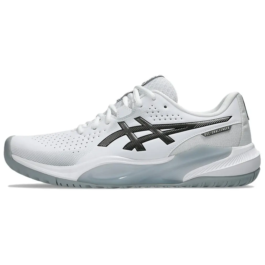 ASICS GEL Challenger 15 Abrasion Resistant Low Top Tennis Shoes Men's White Versatile Comfort 1041A510-101