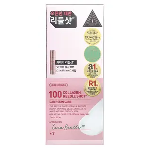 VT Cosmetics 100 Collagen Reedle Shot®, 10 Count, 2 ml Each