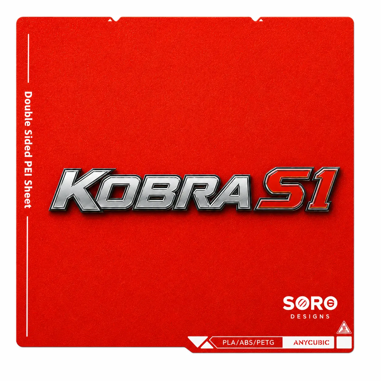 REDEAVI Fiery Ice Cold Plate –  264 mm × 276 mm (Anycubic Kobra S1)