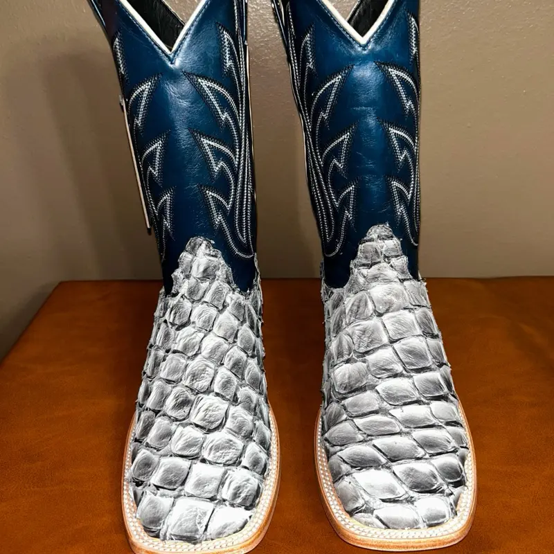 Exotic Pirarucu Boots