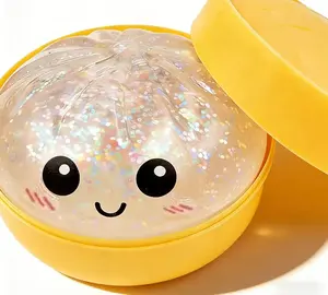 Squishy Dumpling Stress Balls for Adults, Dumpling Squishy Toys for Kids, Dumpling Fidget Sensory Toy, Dough Ball Stress Relief Toy (Diameter: [insert size], inches), Stretchable Stress Ball Squish Toys