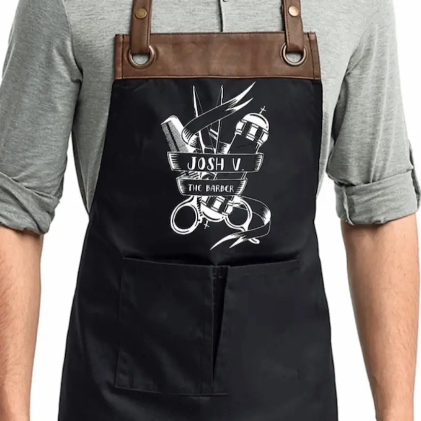 Barber / hairstylist apron Adjustable