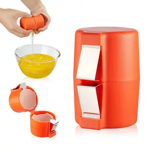 Lightweight Egg Shell Cracker Breaker Opener Peeler Remover Separator Tool for Hard Boiled Raw Eggs,For Home Kitchen Stainless Hard Boiled Egg Peeler Cracking Appliance Tool and Gadgets 2024 Gift