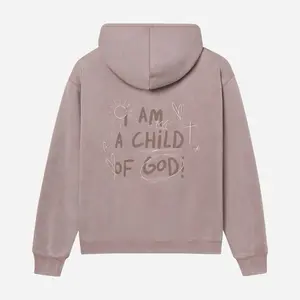 Child Of God Embroidered Elevated Faith Hoodie Womens