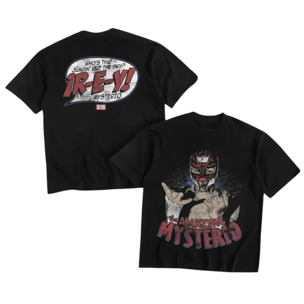 The Amazing Rey Mysterio Shirt, WWE Tshirt, 619 Lucha Wrestling Libre Fan Apparel, Menswear, Gift For Wrestling Fans