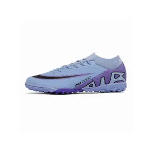 Men & Teen Boys Football Shoes, Women Rubber Sole Soccer Shoes, Sock-Like Inner Liner Design, Indoor Practice & Training, Turf Shoes