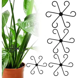 Stem Supports for Indoor  - 4 Sizes, Durable Plastic Holders Easy Clip Hooks Growth Accessories for Climbing  Like Monstera Pothos and Vines