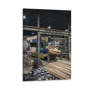 1pc Frameless Canvas Print, Mardi Gras Float "The Sea's Mystery" & Crocodile, Colorful Purple/Green/Gold, Festival Decor for Parade/Home, Mardi Gras Wall Art