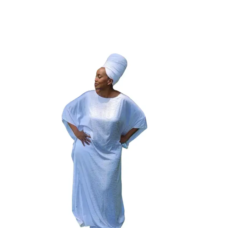 White African Gown - Simple Design for African Style Apparel
