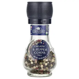 Drogheria & Alimentari Organic 4 Peppercorns Mill, 1.24 oz (35 g)