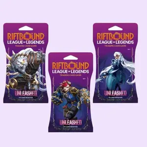 Unleashed - Riftbound 3 pack bundle